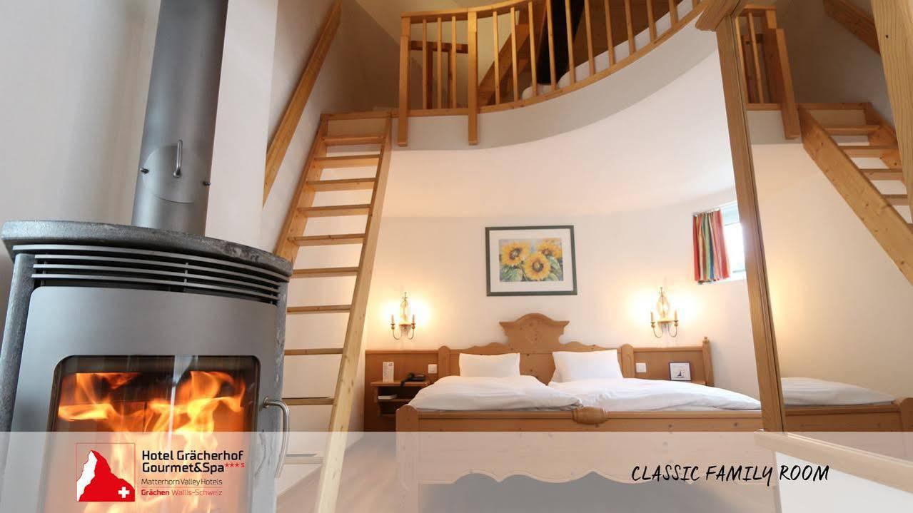 Lifestyle & Spa Hotel Graecherhof Grächen Zewnętrze zdjęcie